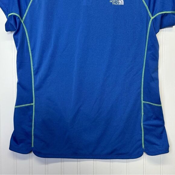 THE NORTH FACE AMBITION WORKOUT SHORT SLEEVE T-SHIRT, WOMEN’S L flash dry - Picture 4 of 14